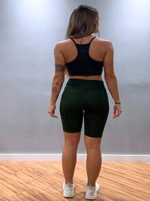 Women Shorts - xanh quân đội - Xem 10