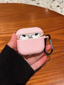 Funda lisa compatible con AirPods para AirPods1/2, AirPods3, AirPods Pro y AirPods Pro2, almacenamiento de auriculares - Multicolor - Ver 17