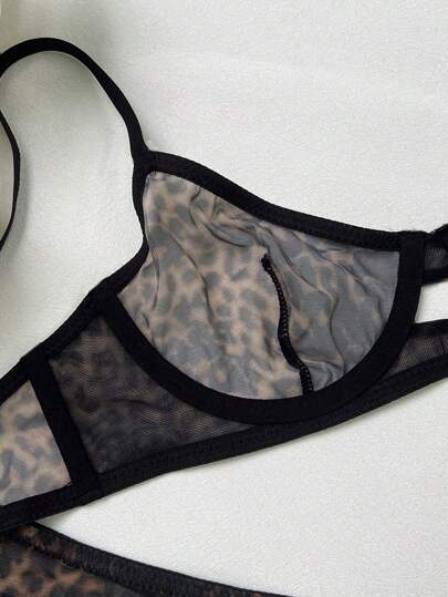 Lingerie Verleidelijke Ladies See Through Erotic Romantic BH Set Rave Going Out view 11