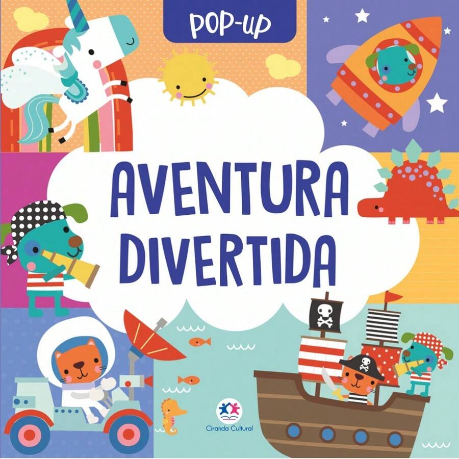 Livro Pop-up Aventura divertida