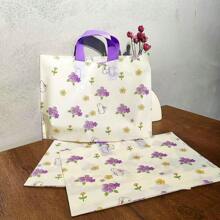 1pc 10pcs/Lot Cute Bear Shaped Plastic Bag For Gift, Clothing, Shopping, Including Clothes Shoes Box Back To School Valentine Day