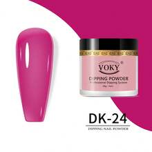 VOKY 30G 2024 Phổ Biến Cổ Điển Mới Khỏa Thân Series Màu Thịt Lấp Lánh Gel Bột Móng Tay Nghệ Thuật DIY, salon Và Sử Dụng Tại Nhà, Không Chữa - Nhiều màu - Xem 7