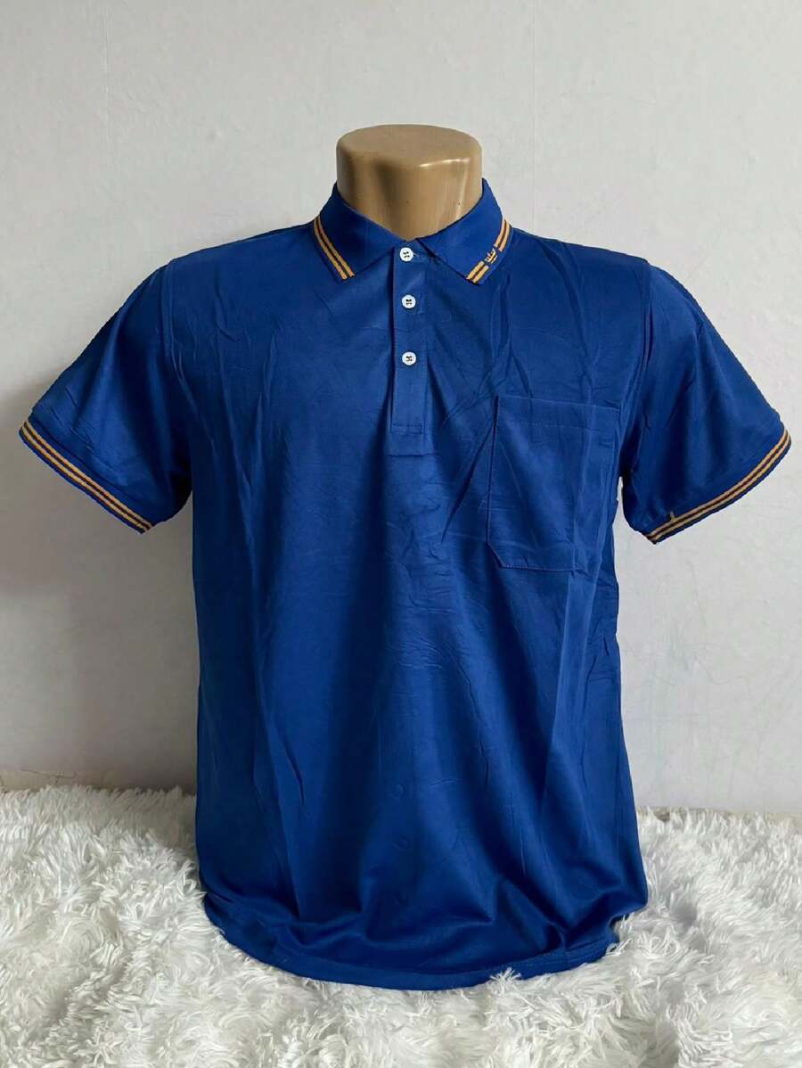 Men T-Shirts - 藍色 - 查看 1