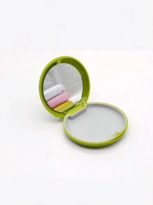 1pc Aligner Case Travel Kit, Retainer Case With Built-In Mirror ,Denture Storage Box With Mirror, Portable Orthodontic Braces Case, Dental Retainer Storage Box,Cute Slim Aligner Case Compatible With Invisalign, Night Mouth Guard Case - Multicolor - View 8