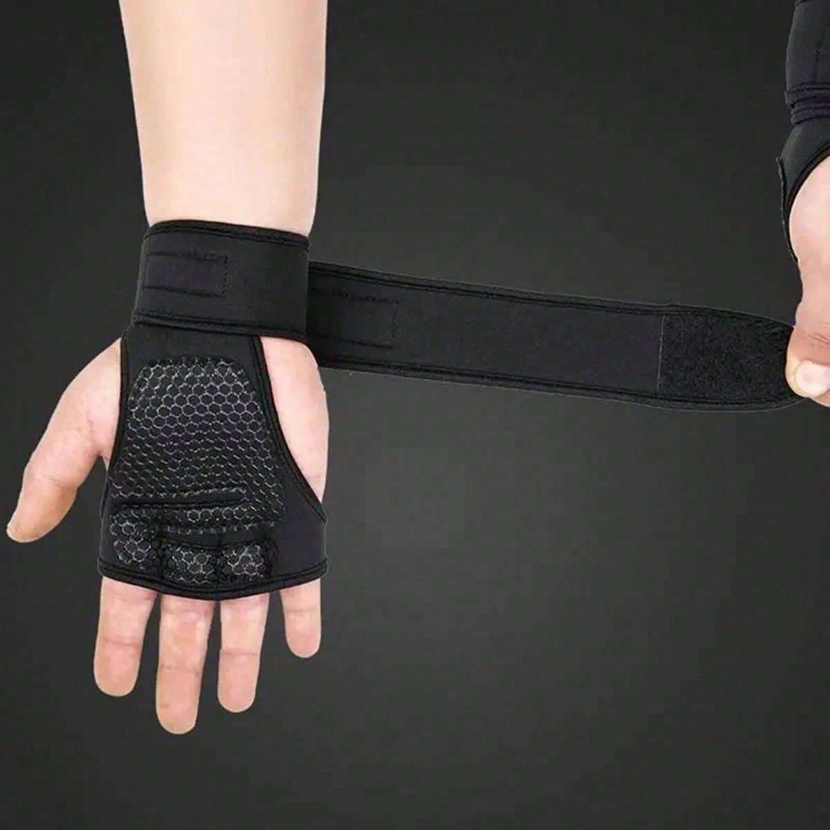 Gants Sport Mi-Doigts TAHUAON - Canoë/Kitesurf/Voile - Taille M Gris