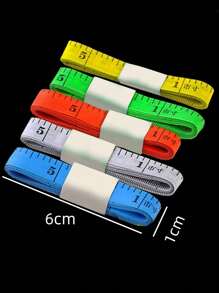 1 Easy-To-Use And Convenient Measuring Ruler, Suitable For Measuring Clothes, Measuring Item Sizes, Etc - Multicolor - View 8