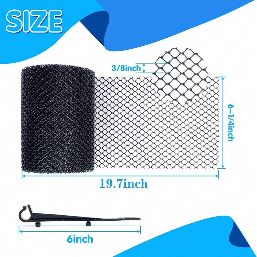 Sink Mesh, Filter Mesh, Protective Mesh, Eaves Mesh Set, Eaves Leaf