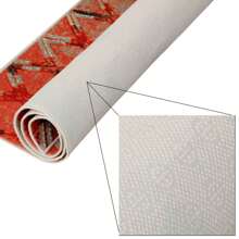 Well Home Polyester vloerkleed bedrukt 80 x 120cm model DarkBrownRim multicolor