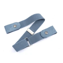 1/3 Đơn Giản Vải Co Giãn Thắt Lưng Thời Trang Vô Hình Dây Đầm Phối Phụ Kiện Dành Cho Nữ - Nhiều màu - Xem 4