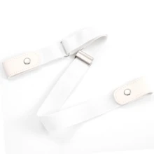 1/3 Đơn Giản Vải Co Giãn Thắt Lưng Thời Trang Vô Hình Dây Đầm Phối Phụ Kiện Dành Cho Nữ - Nhiều màu - Xem 3
