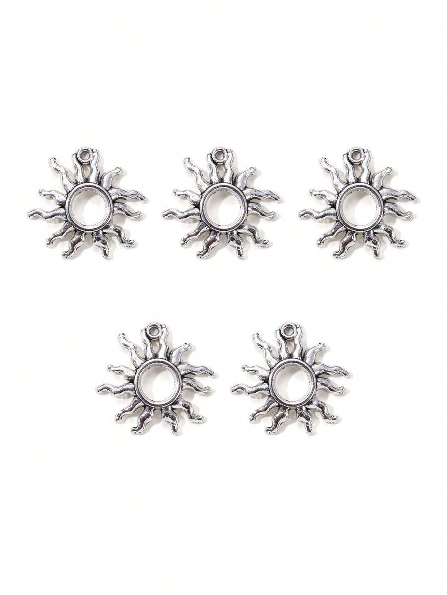 10pcs/set Alloy Sun DIY Pendant