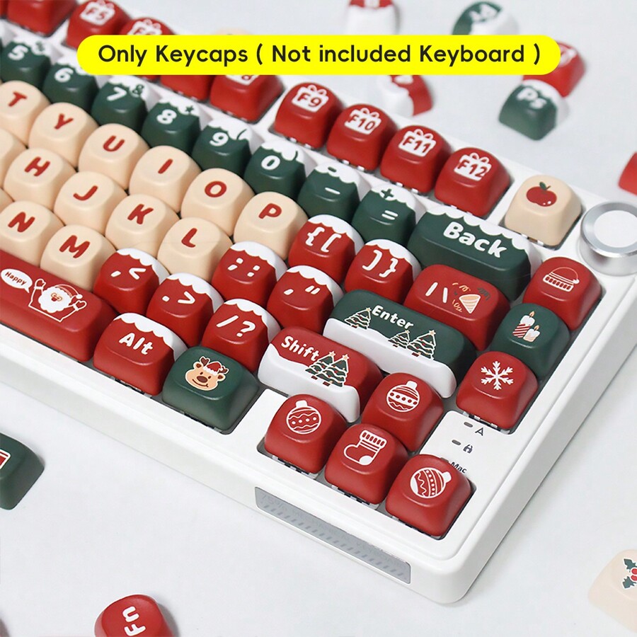 PBT Christmas MOA XDA Cute Round Keycaps PBT Keycap Set For Girl Kids Custom Keyboard For Gateron Kailh Cherry Mx A9bd7668 162a 433a 87f4 30b1b9032f94.9474a90850b434700675a82345a66f63