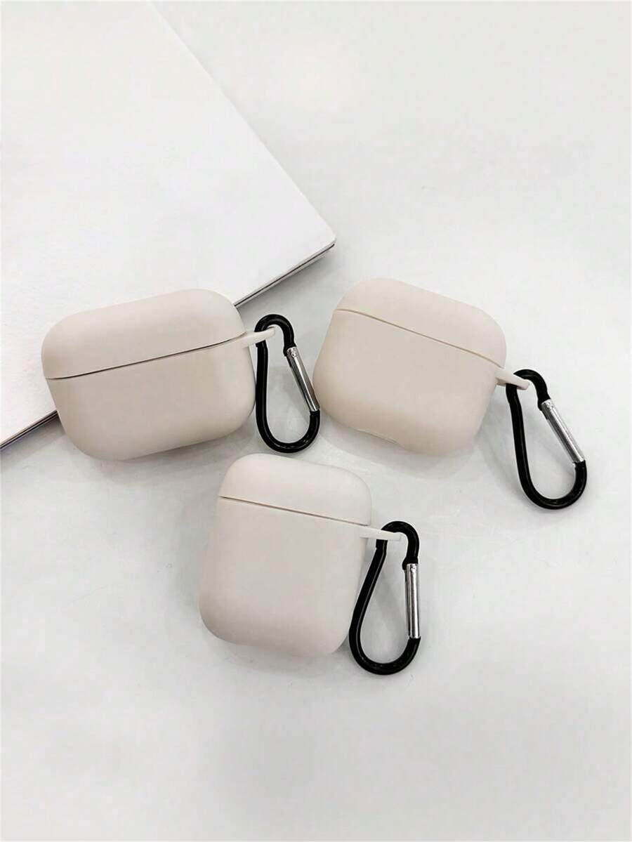 Funda lisa compatible con AirPods para AirPods1/2, AirPods3, AirPods Pro y AirPods Pro2, almacenamiento de auriculares - Multicolor - Ver 1