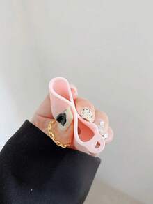 Funda lisa compatible con AirPods para AirPods1/2, AirPods3, AirPods Pro y AirPods Pro2, almacenamiento de auriculares - Multicolor - Ver 4