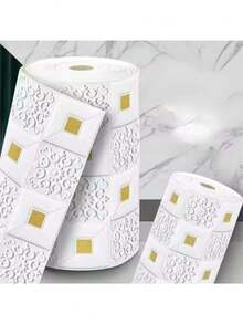 70Cm * 1/2/5/10M Miếng Dán Tường Âm Thanh Nổi 3D Tự Dính Dán Trần Trang Trí Phòng Khách Phòng Ngủ TV Nền Giấy Dán Tường Chống Thấm Nước - Nhiều màu - Xem 13