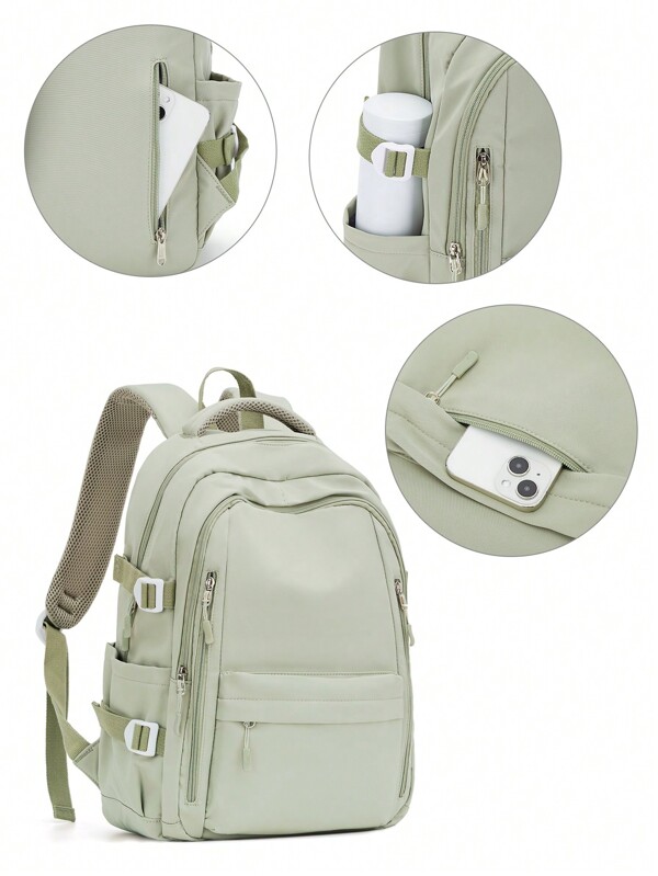 Mochila Escolar para Viagem em Laptop, Bolsa Durável, Mochila Casual para Meninas e Meninos, Mochila Leve para o Dia a Dia, Grande Capacidade para Uso Externo, Viagem, Caminhadas e Escola. As novas e antigas versões são enviadas aleatoriamente, novas e antigas versões são enviadas aleatoriamente.