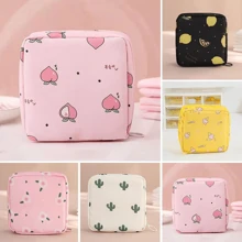 1 件可重复使用的防水零钱包，可洗女性卫生袋，户外卫生巾收纳袋，多用途旅行收纳袋，女士、女孩、旅行、万圣节、圣诞节、返校化妆包