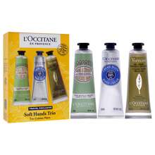 L'Occitane Soft Hands Trio By  For Women - 3 Pc 1oz Amande Delicious Hands, 1oz Shea Dry Skin Hand Cream, 1oz Verveine Cooling Hand Cream Gel - 彩色 - 查看 3