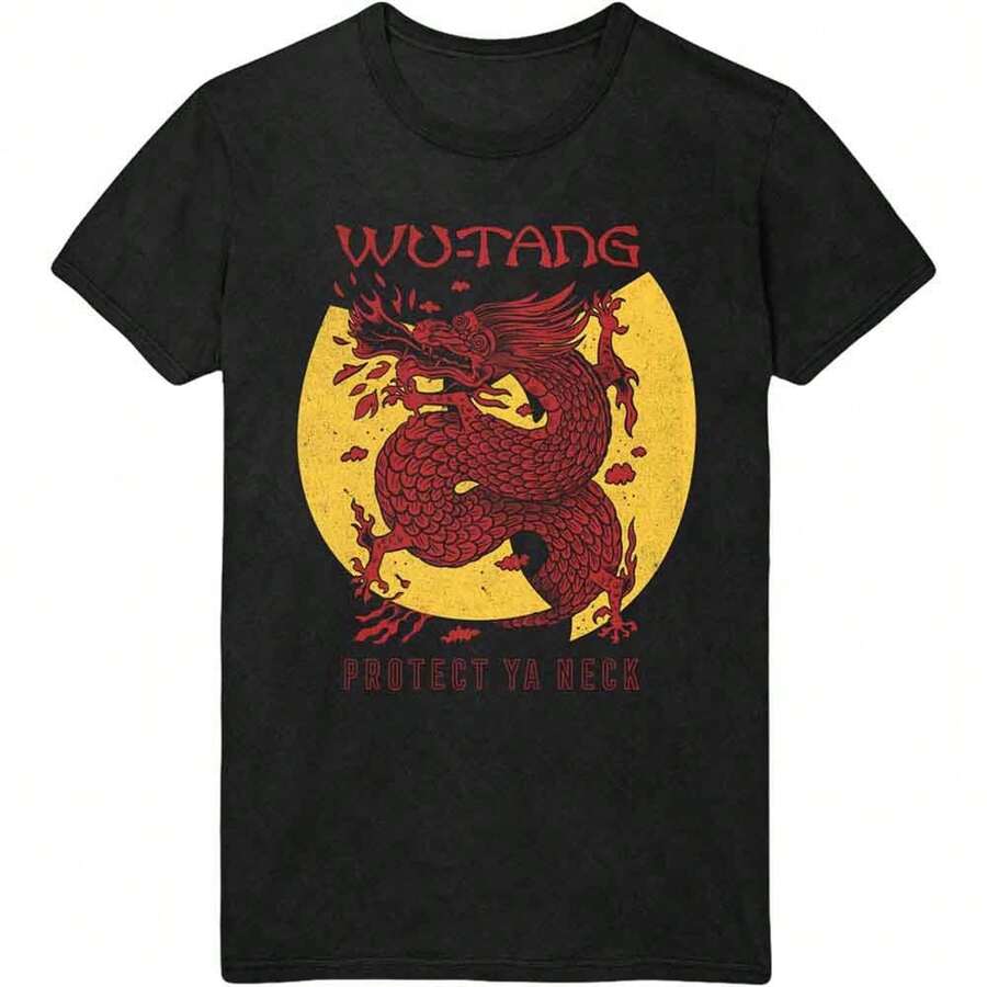 Wu-Tang Clan | Official Band T-Shirt | Inferno - 48-Hour Fast Shipping!  - Black - View 1