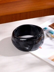 Ladies Acrylic Wide Face Bracelet Versatile Bracelet - Multicolor - View 4