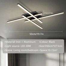 现代 LED 吸顶灯 家居装饰灯具 简约吸顶灯 装饰灯具 暖白/冷白铝制吸顶灯 黑色/白色 LED 吸顶灯 适用于客厅 卧室 室内照明 儿童房 餐厅 衣帽间 现代办公室 豪华家居装饰吸顶灯 - 彩色 - 查看 16