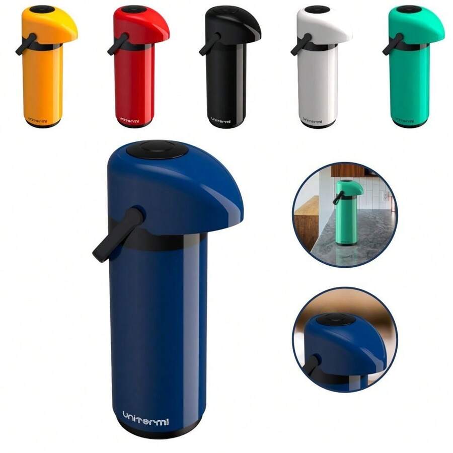 Garrafa Térmica Para Café Verona 1 Litro Unitermi Chá Leite Água Quente Fria Qualidade Premium Terere Chimarão