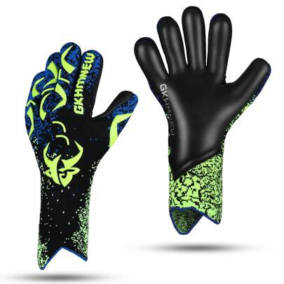 GKHMNEW Soccer Goalie Goalkeeper Gloves For Youth & Adult,High Performance Goalkeeper Gloves, Breathable Soccer Gloves For Training/Match(Sizes 6-10)