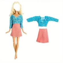 Ropa de muñeca artesanal de moda - Hecha a medida para muñecas de 30 cm con un ajuste elegante perfecto - Muñeca no incluida - Multicolor - Ver 14