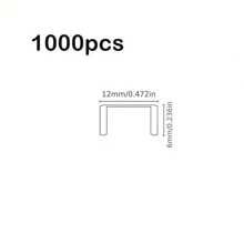 Powerful 24/6,24/8 Staples Universal Type 12#12 Staples 1 Box Of 1000/500 Pieces Stapler Nails Nail Length 6/8mm