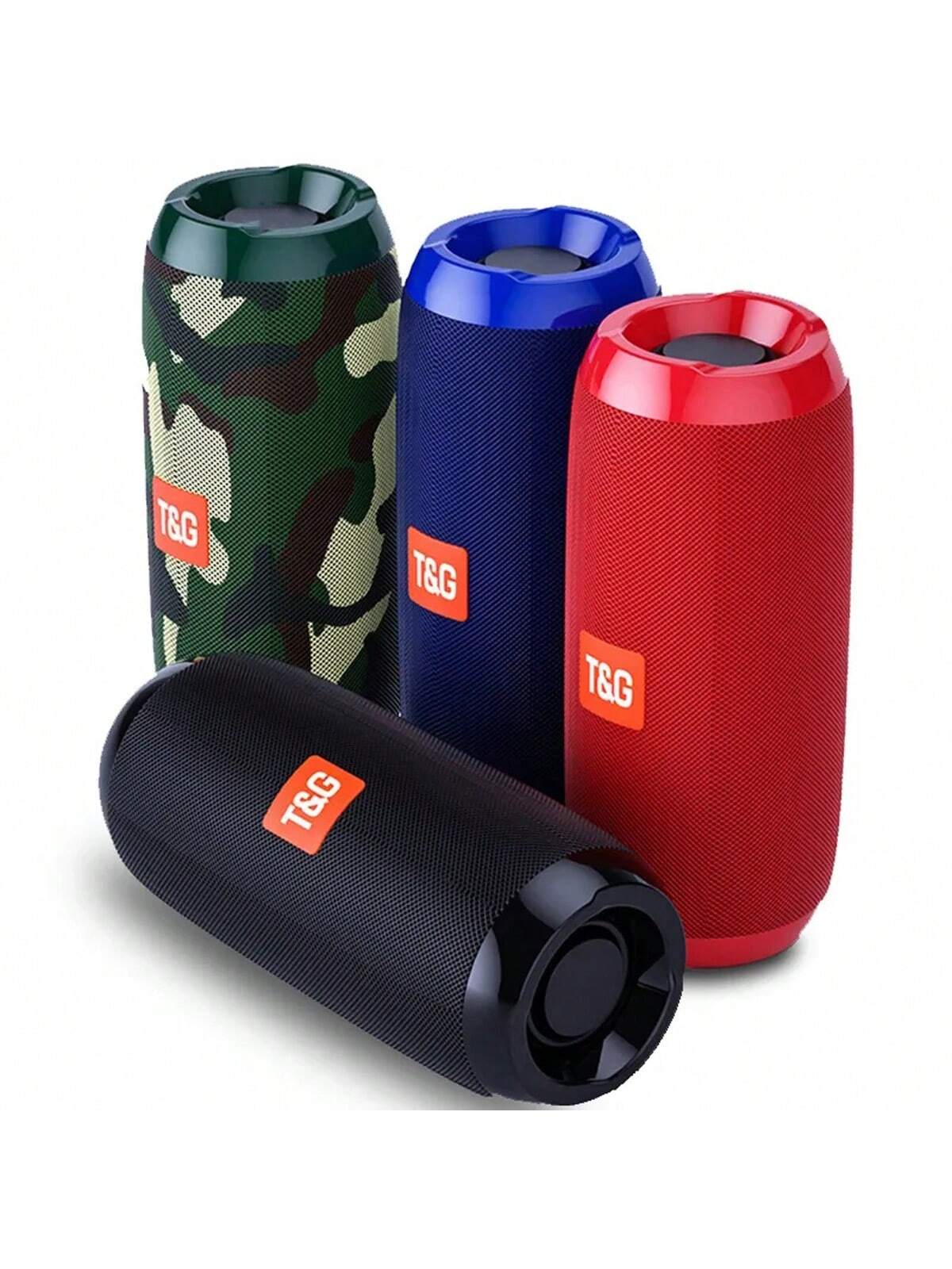 مكبر صوت لاسلكي محمول بلوتوث، مقاوم للماء، بمضخم ب...