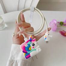 4 cái/bộ Vỏ bảo vệ bộ sạc nhanh Macaron Unicorn Series hoạt hình dễ thương, tương thích với IPhone 11 12 13 14 15 Pro Max, Quà tặng độc đáo dành cho những người đam mê Unicorn. Bao gồm Cáp sạc nhanh, Đầu sạc & Hộp bảo vệ đường truyền dữ liệu - Nhiều màu - Xem 10
