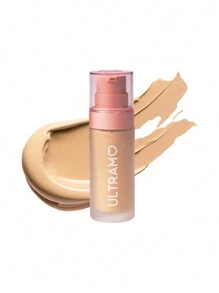 ULTRAMO 2#Medium Base de Maquillaje V2280 Fundación Líquida Ligera E Impecable,A Prueba De Agua, De Cobertura Total Sin Poros, Control De Aceite, Resistente Al Sudor, De Acabado Mate Duradero Y Transpirable Protección solar SPF15 PA++ - Medio - Ver 5