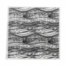 Water Wave Ripple Art Design Imprint Mold, Handmade DIY Soft Clay Jewelry Texture Making Embossed Stamp, Raised Relief Texture Effect