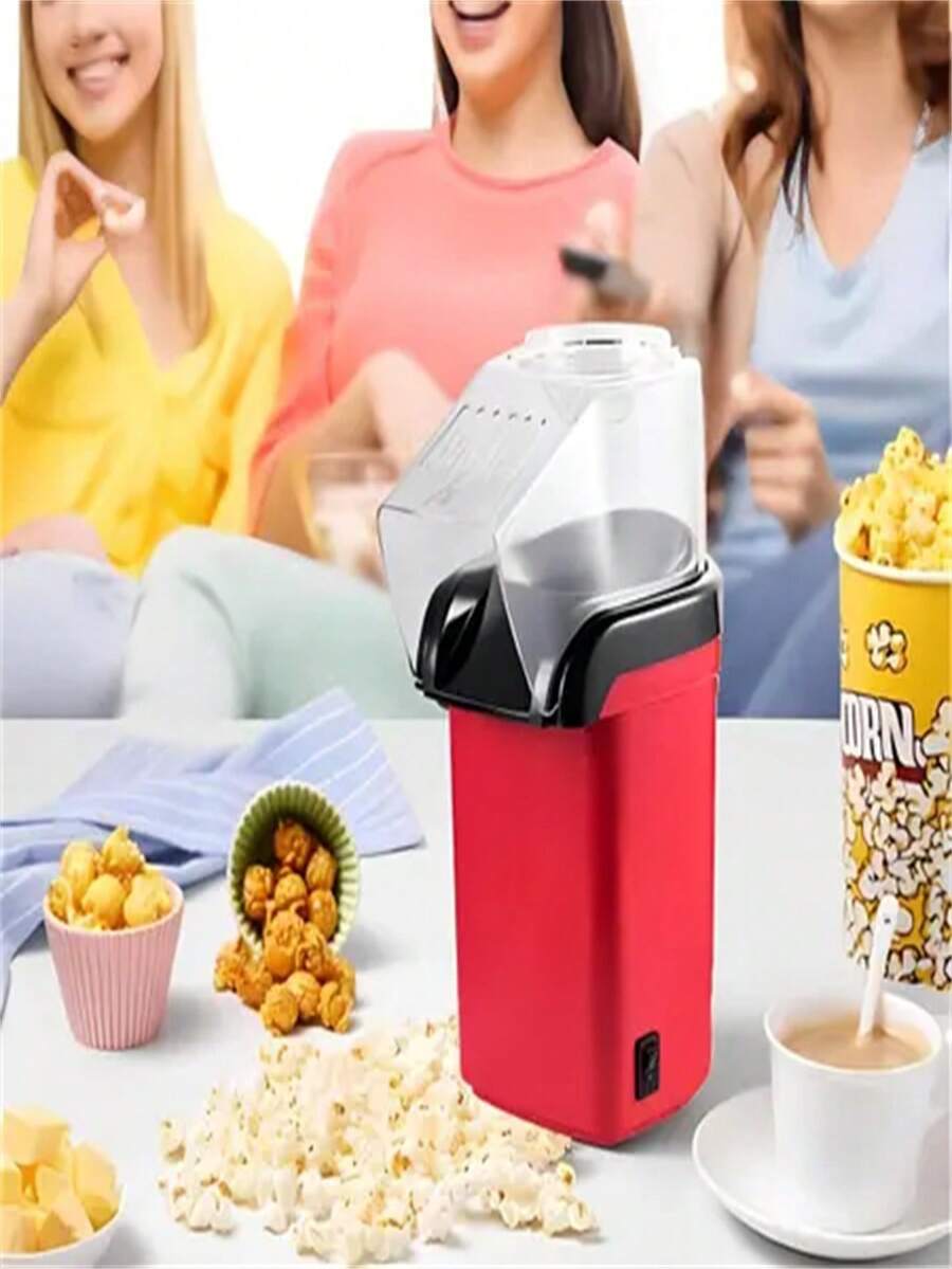 Electric Hot Air Popcorn Maker Oil-Free Popcorn Making Machine Minijoy - 紅色 - 查看 1