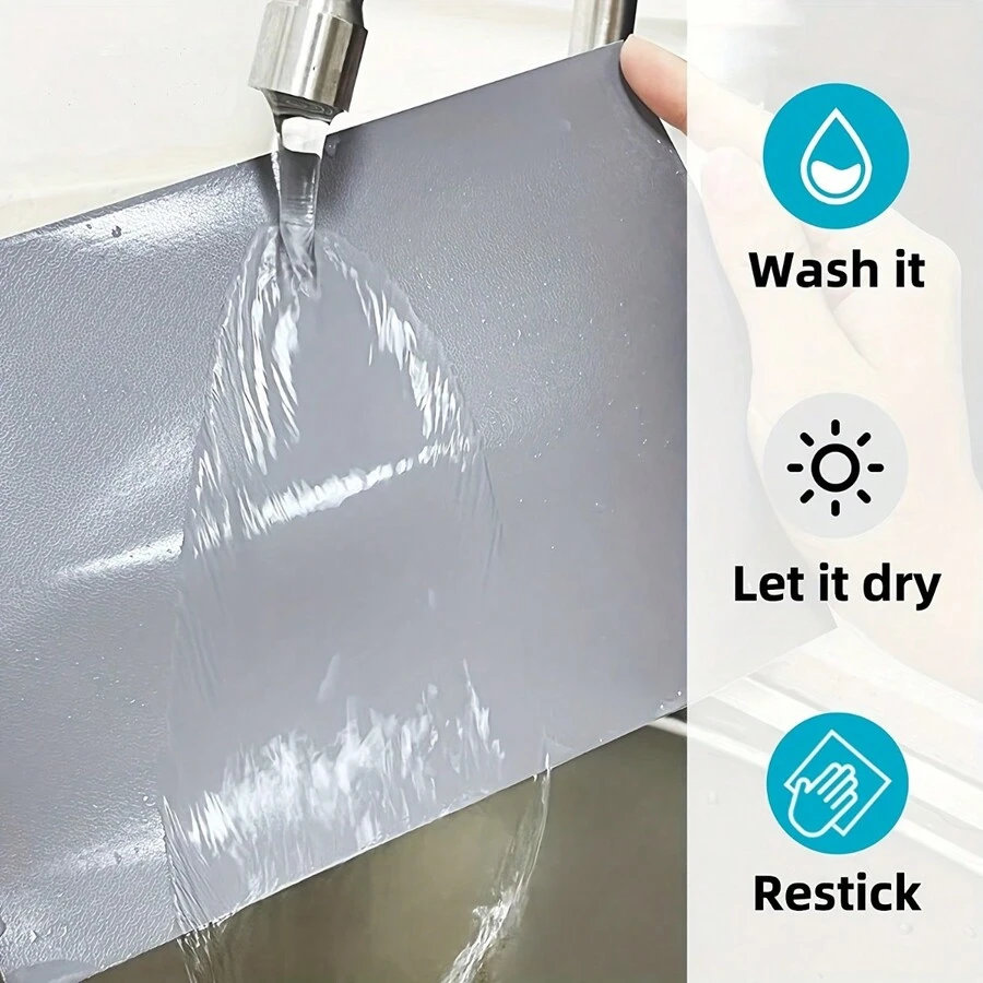 6pcs/12pcs Dry Erase Whiteboard Stickers, Embossed Removable Adhesive+PET Erasing Film White Board,Bulletin Borad Students School Class Home Office, Back To School Supplies, School Stuff, First Day Of School