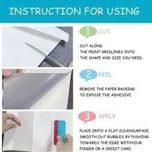 6pcs/12pcs Dry Erase Whiteboard Stickers, Embossed Removable Adhesive+PET Erasing Film White Board,Bulletin Borad Students School Class Home Office, Back To School Supplies, School Stuff, First Day Of School