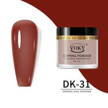 VOKY 30G 2024 Phổ Biến Cổ Điển Mới Khỏa Thân Series Màu Thịt Lấp Lánh Gel Bột Móng Tay Nghệ Thuật DIY, salon Và Sử Dụng Tại Nhà, Không Chữa - Nhiều màu - Xem 11