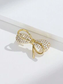 Spilli con strass decorato lettera - Oro giallo - Visualizzare 12