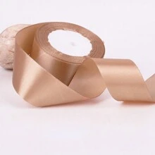 1 Roll 1/1.5/2/4cm Satin Ribbon, 22 Meters, Diy Handmade Rose Flower Material, Cake Box Packaging Ribbon, Flower Bouquet Wrapping, Gift Packaging Ribbon, - Width About 4cm - View 26