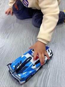 Electric Dancing Deformation Rotating Universal Police Car Toy  Kids Electric Interactive Toys Perfect Gift For Boys And Girls - Blue - View 9