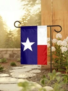 1pc Customizable Personalized Creative Pattern/Photo/Illustration Linen Double-Sided Garden Flag, Home/Yard/Outdoor Decor (Flag Pole Not Included), Summer Holiday