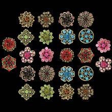 24pcs/Set Mini Rhinestone Decor Alloy Brooch Pins, Suitable For Daily Wear, Fixing Clothes Collar And Preventing Exposure - Set Brooch - View 12