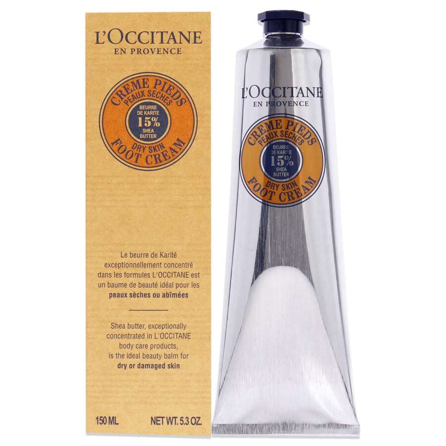 L'Occitane Shea Butter Foot Cream - Dry Skin By  For Unisex - 5.2 Oz Cream - 白色 - 查看 1