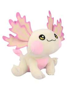 30 厘米/11.81 英寸卡通可爱墨西哥钝口螈毛绒玩具卡哇伊墨西哥钝口螈填充动物毛绒玩具儿童生日派对家居女孩房间装饰圣诞节万圣节感恩节家居装饰创意礼物 - 彩色 - 查看 6