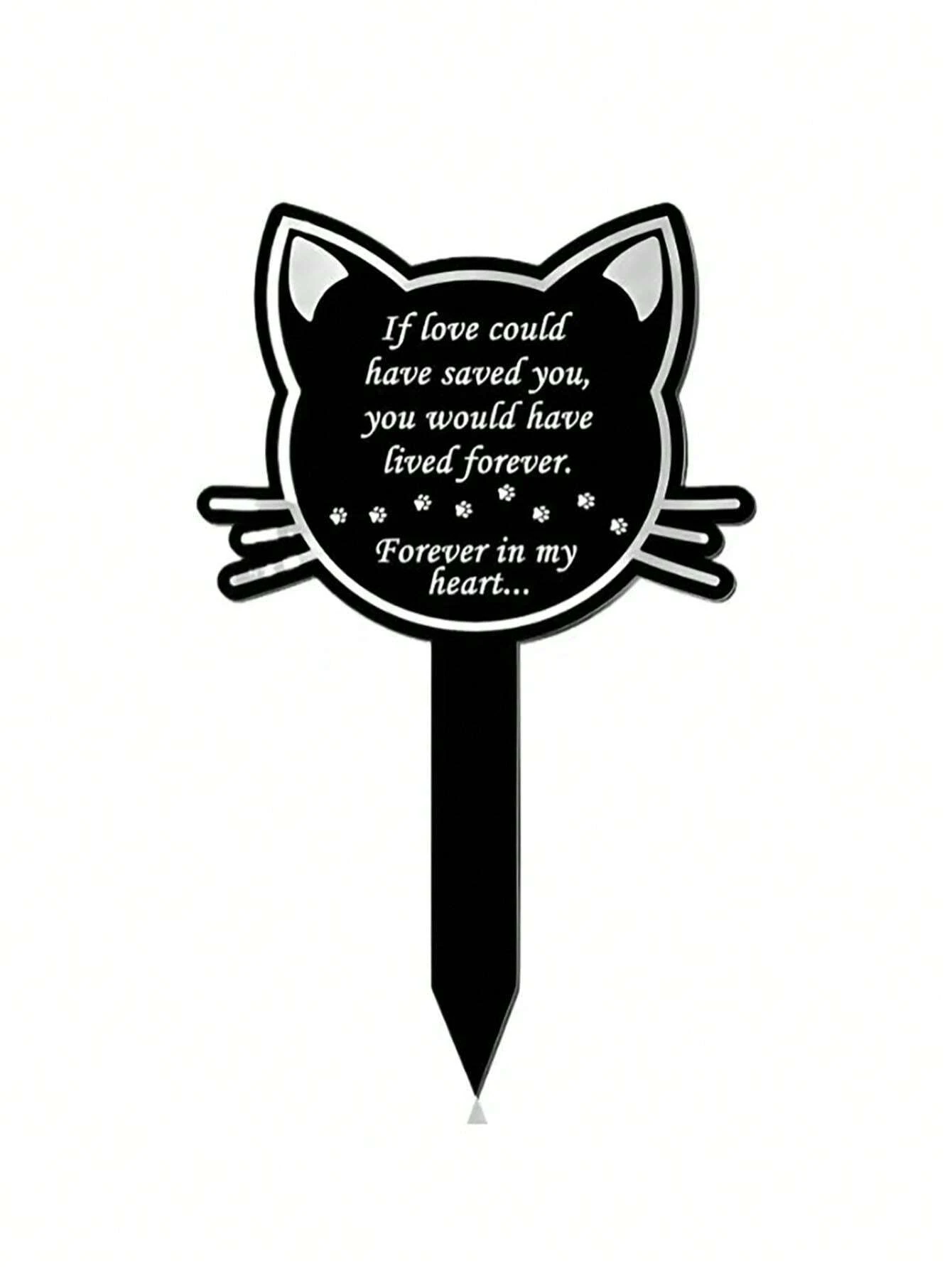 Outdoor Angel Memorial Plaque, Waterproof Garden Grave Decoration for