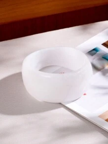 Ladies Acrylic Wide Face Bracelet Versatile Bracelet - Multicolor - View 10