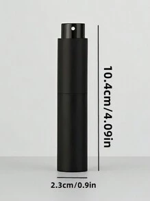 1/2/3 件 8ml 香水雾化瓶，金属喷雾器，玻璃内瓶，便携式液体容器，护肤品和化妆品可再填充玻璃喷雾瓶，适合家庭和旅行 - 彩色 - 查看 2