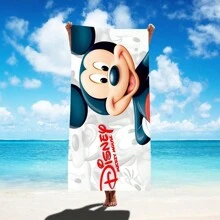 Classic Mickey Beach Towel Swimming Soft Absorbent Towel - Multicolor - View 11