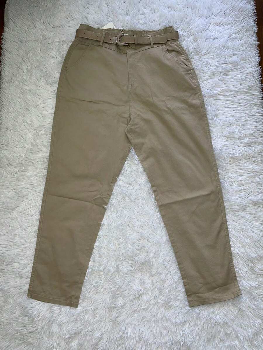 Women Pants - Màu be - Xem 1
