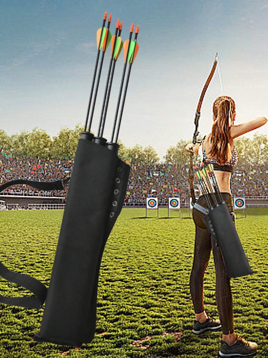 1 pieza Carcaj desmontable para cadera, accesorio de tiro con arco, carcaj para arco para práctica de objetivo, carcaj ajustable